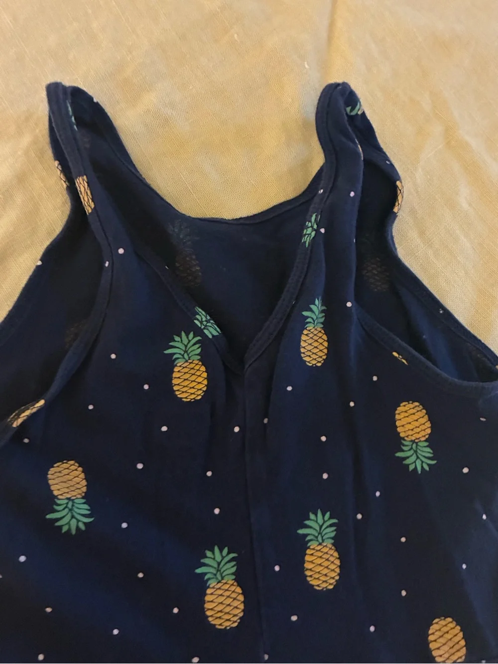 Old Navy Girl’s Small Pineapple Tank Top Dress